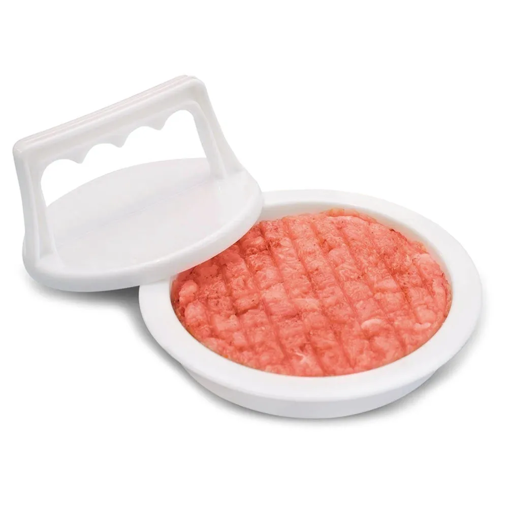 2 Pk Burger Press Hamburger Patty Maker Non Stick Patty Meat Beef Grill Cooking
