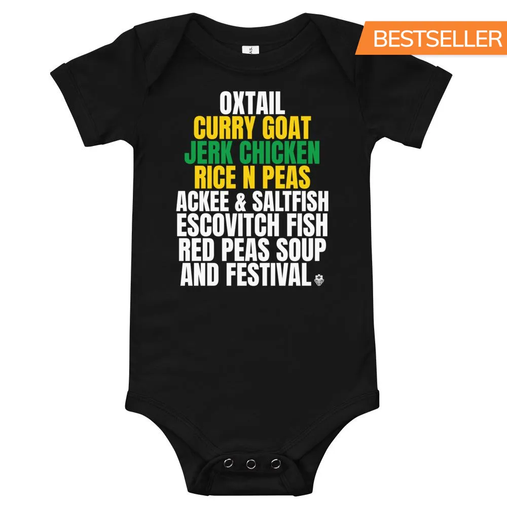 A Taste of the Caribbean - Jamaican Food Baby One Piece