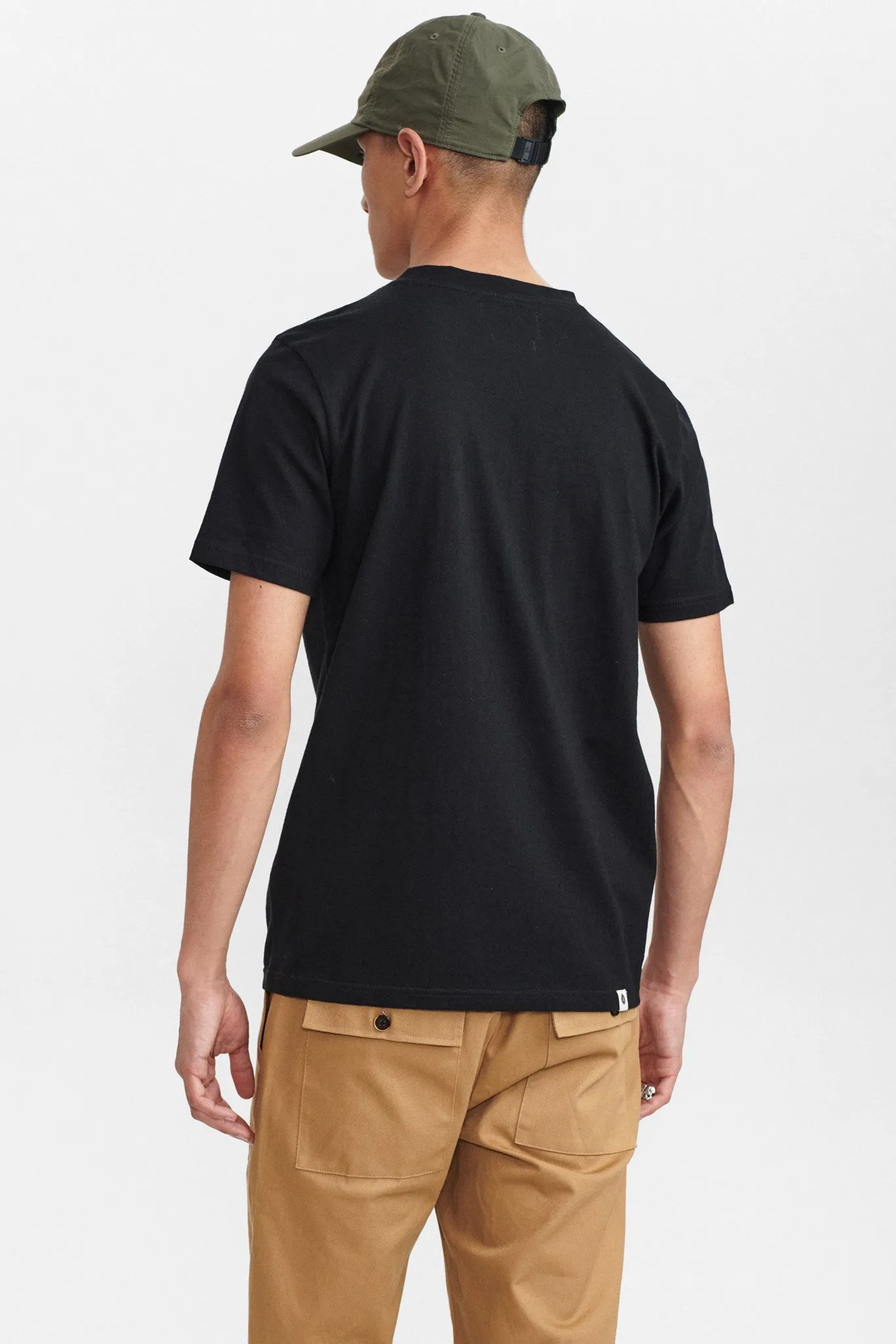 AKROD EMBROIDERY TEE - Brown Rice