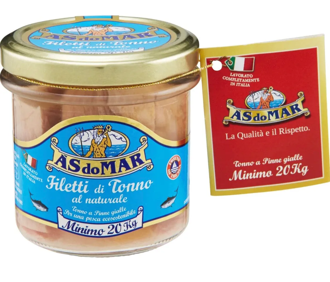 AsdoMar Natural Tuna Fillets, 150g