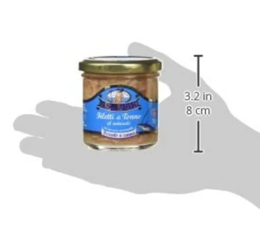 AsdoMar Natural Tuna Fillets, 150g