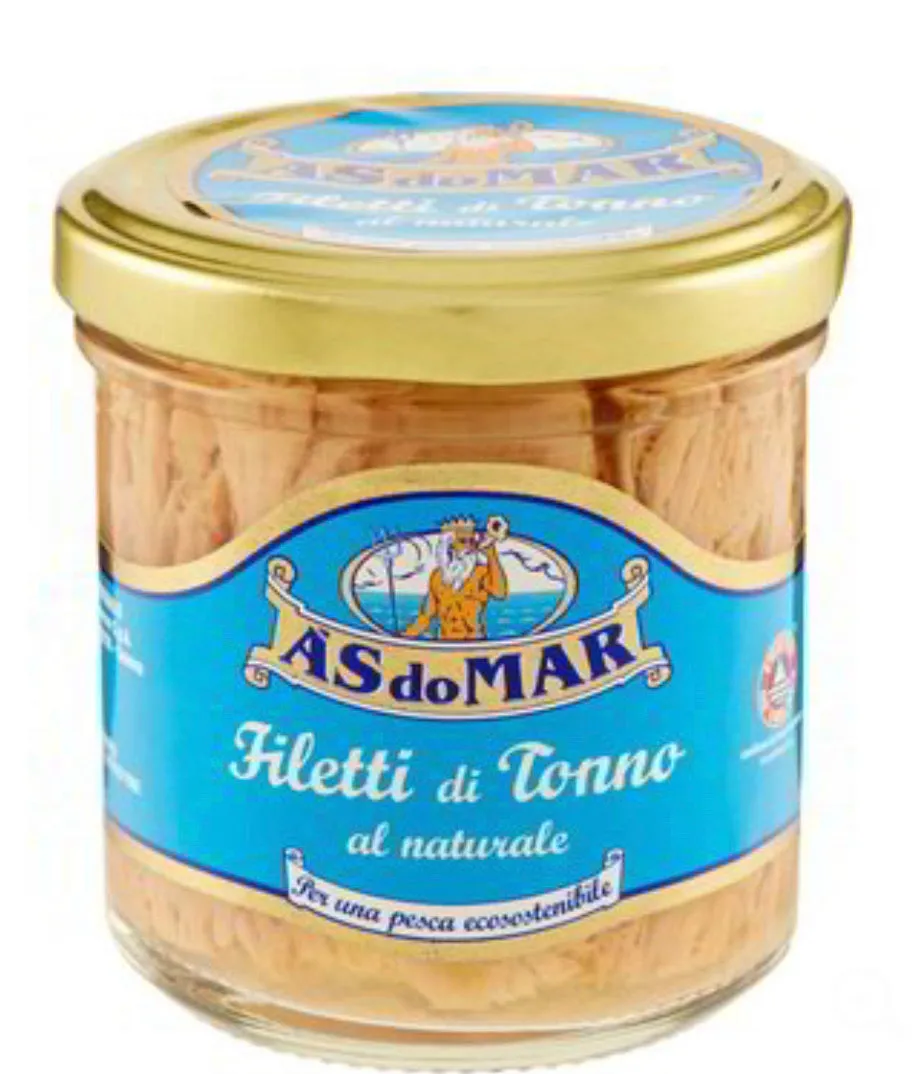 AsdoMar Natural Tuna Fillets, 150g