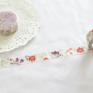 At the Florists Floral Washi Tape
