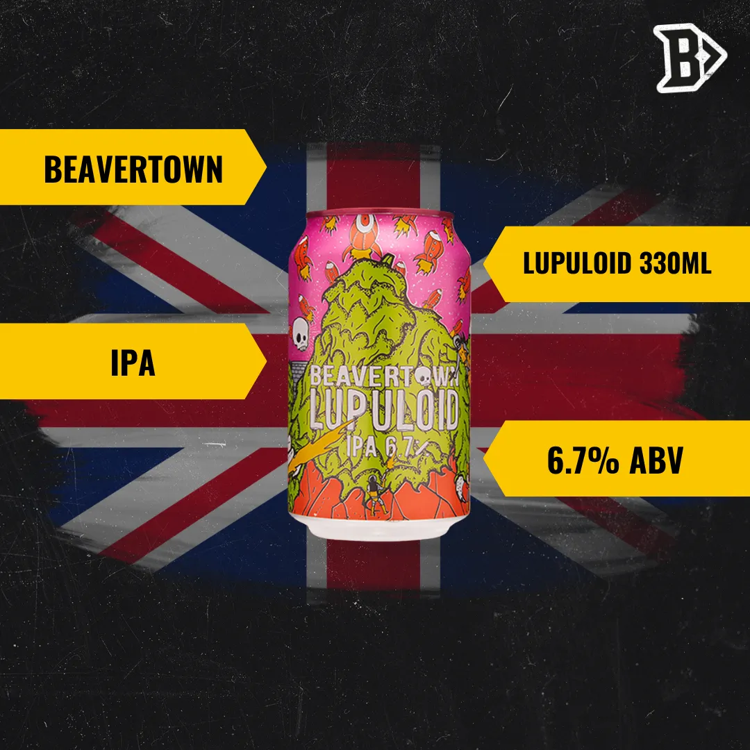 Beavertown Lupuloid IPA 330ml Cans - 6.7% ABV (12 Pack)