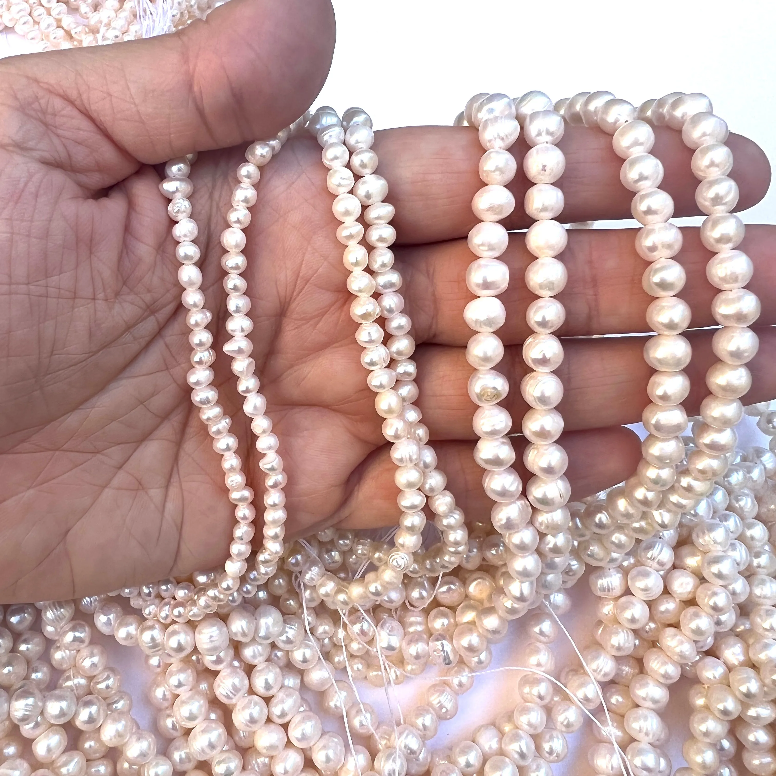 Freshwater Potato Pearls - B Grade