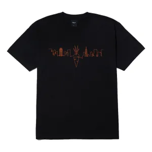 HUF HUF X CARROTS CARROT SKYLINE S/S TEE-BLACK