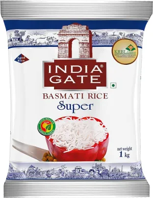 India Gate Basmati Rice - Super 1 kg