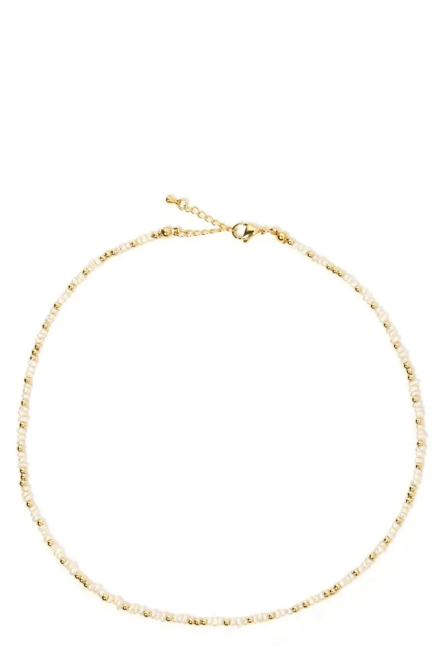 Lucia Pearl Necklace Gold