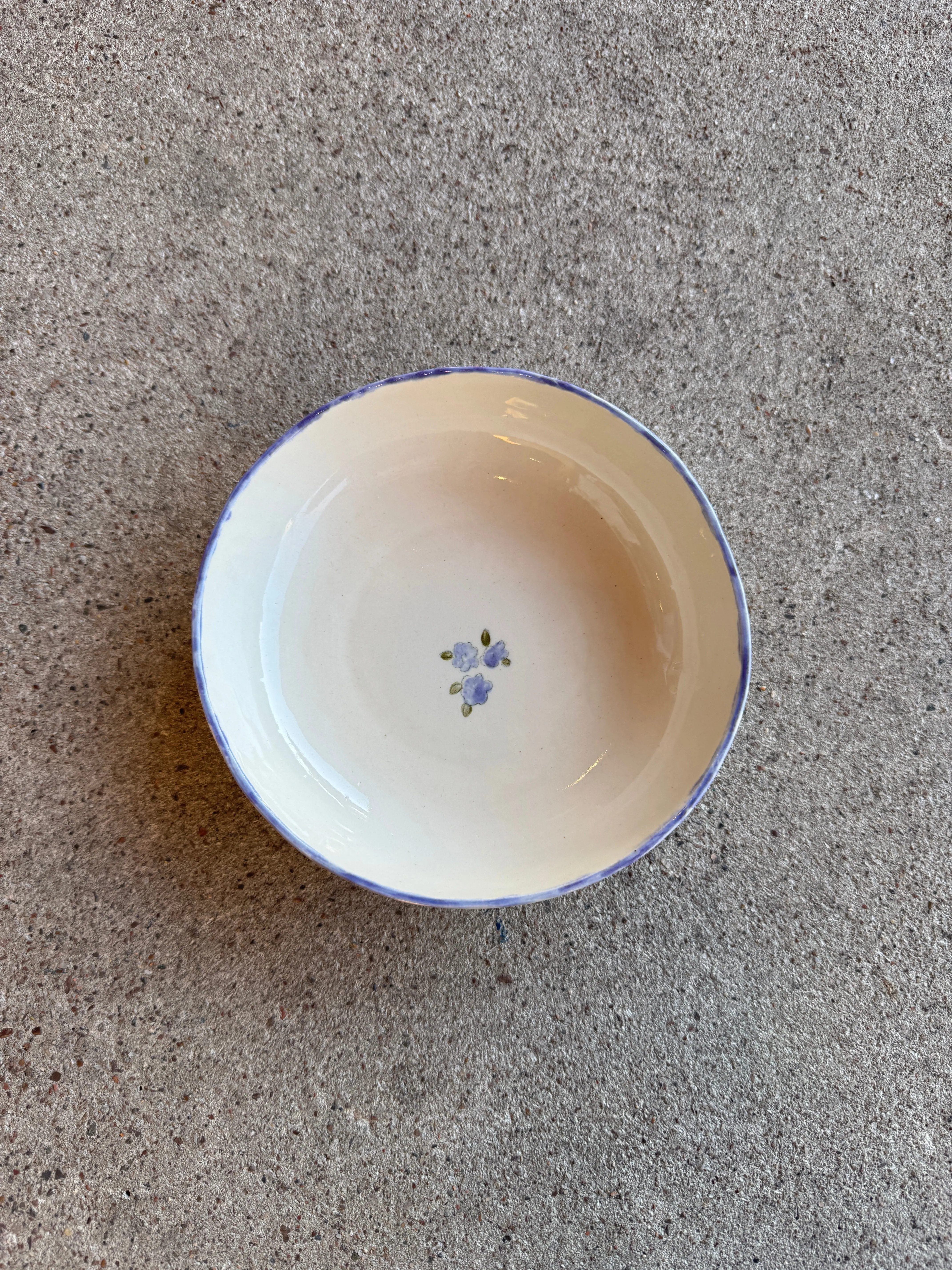 Pasta Bowl - Bluebell Floral