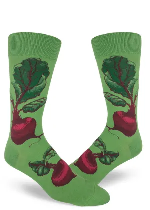 Red Beets Men's Socks
