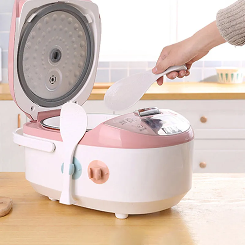 Rice cooker rice spoon rack creative kitchen artifact supplies household gadgets rice cooker rice spoon storage rack