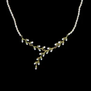 Rice Necklace - "Y" Pearl