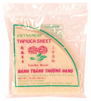 Rose Rice Paper Wrapper 'Triangle' 48x12 oz