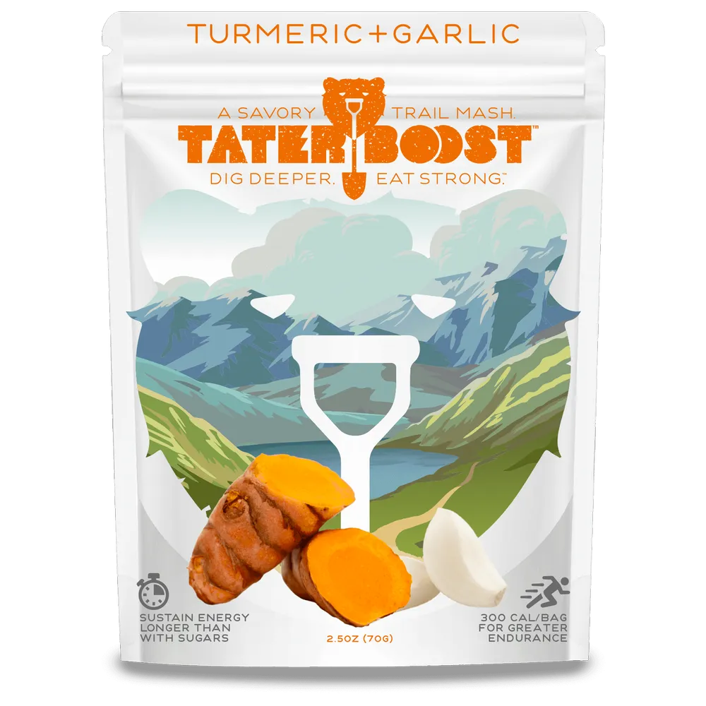 Tater Boost Turmeric Garlic flavor, Single Pouch